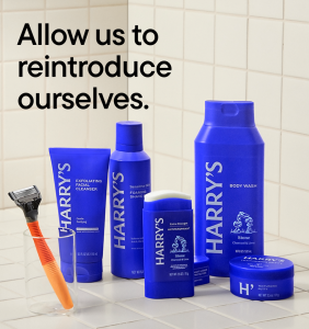 Harry's facial products