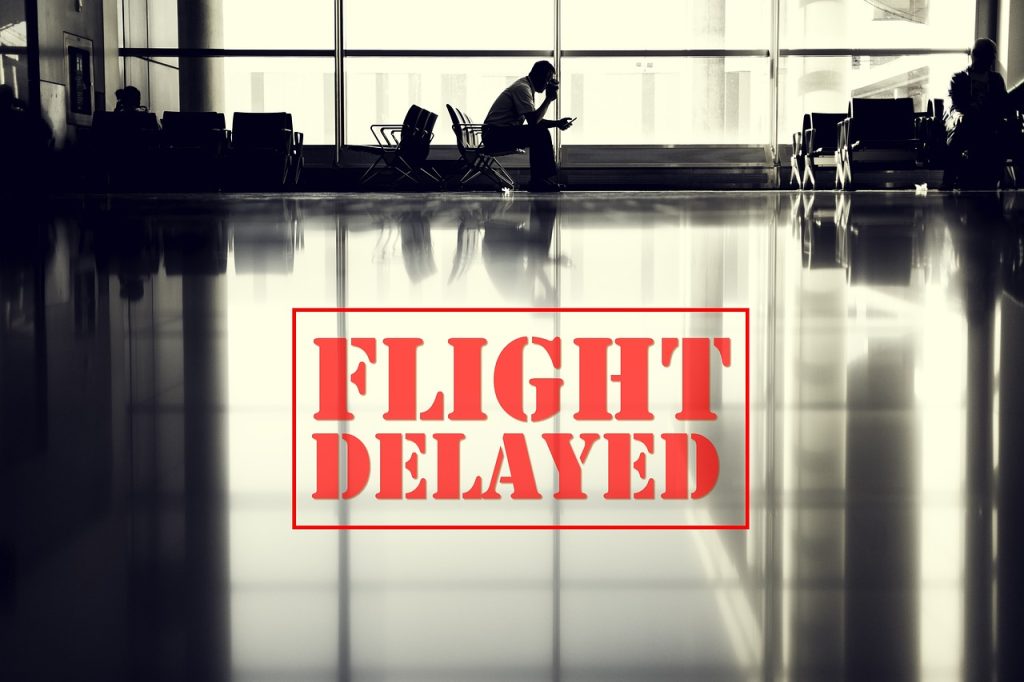 flight, delay, airport, cancelled, waiting, room, boarding, passenger, travel, compensation, tired, sitting, despair, delayed, delay, delay, delay, delay, delay, compensation, delayed, delayed